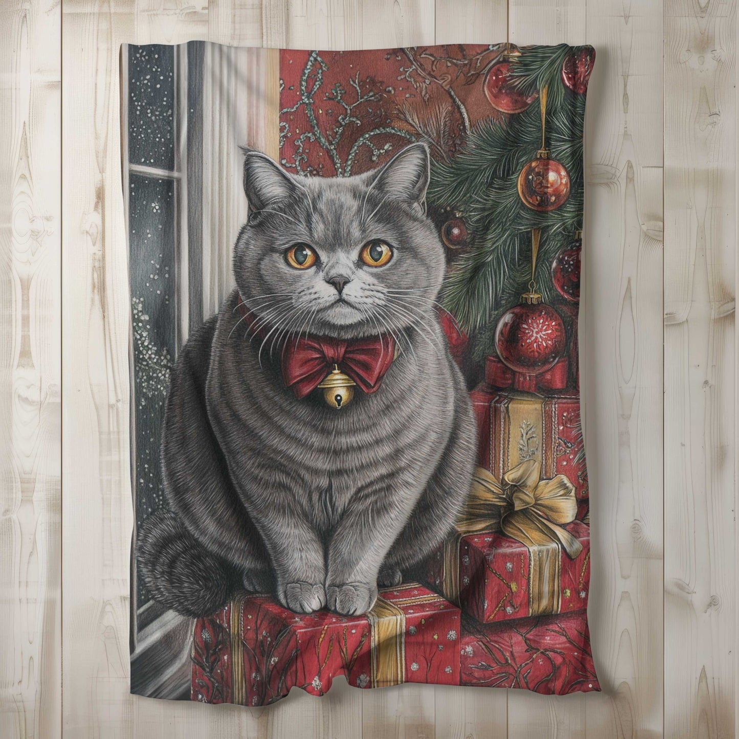 The Bow-Tied Holiday Snack Guardian