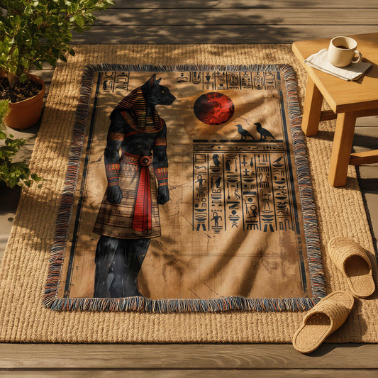 The Eternal Guardian — Egyptian Tarot Series